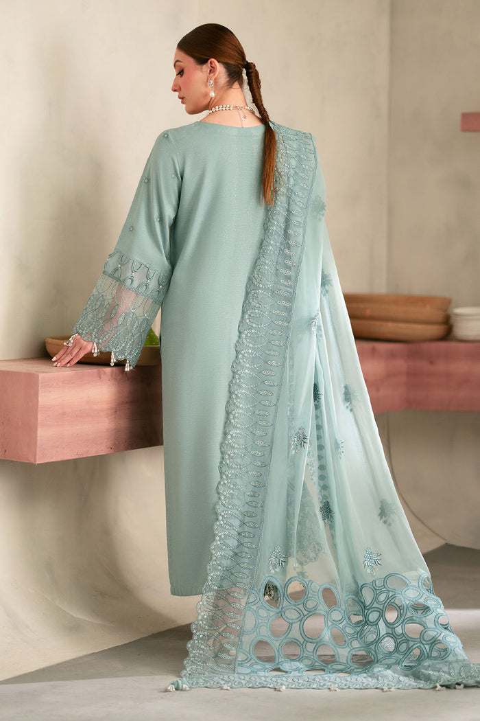 NE-100 - Embroidered Chikankari Khadder - Nureh