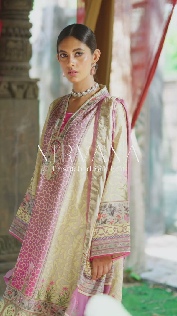 Mauveine - Nirvana Unstitched Silk - Mushq