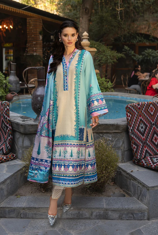 Seraphic Dust - Nirvana Printed Silk - Mushq Mushq