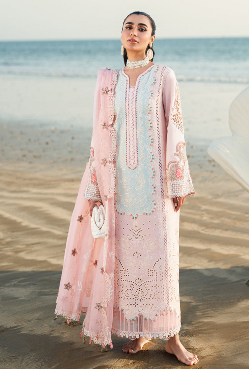 FK-08 Reem - Sahil Luxury Lawn `25 - Qalamkar