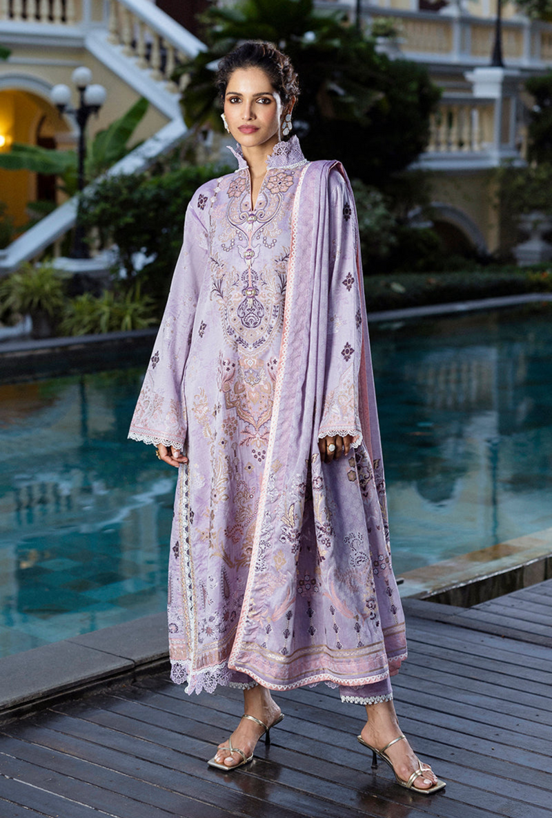 Theidara - Seraph Jacquard Lawn `25 - Mushq