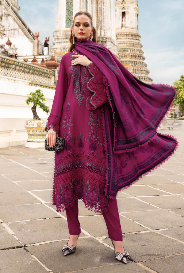 D 2804-B - M.Prints Winter Unstitched - Maria.B