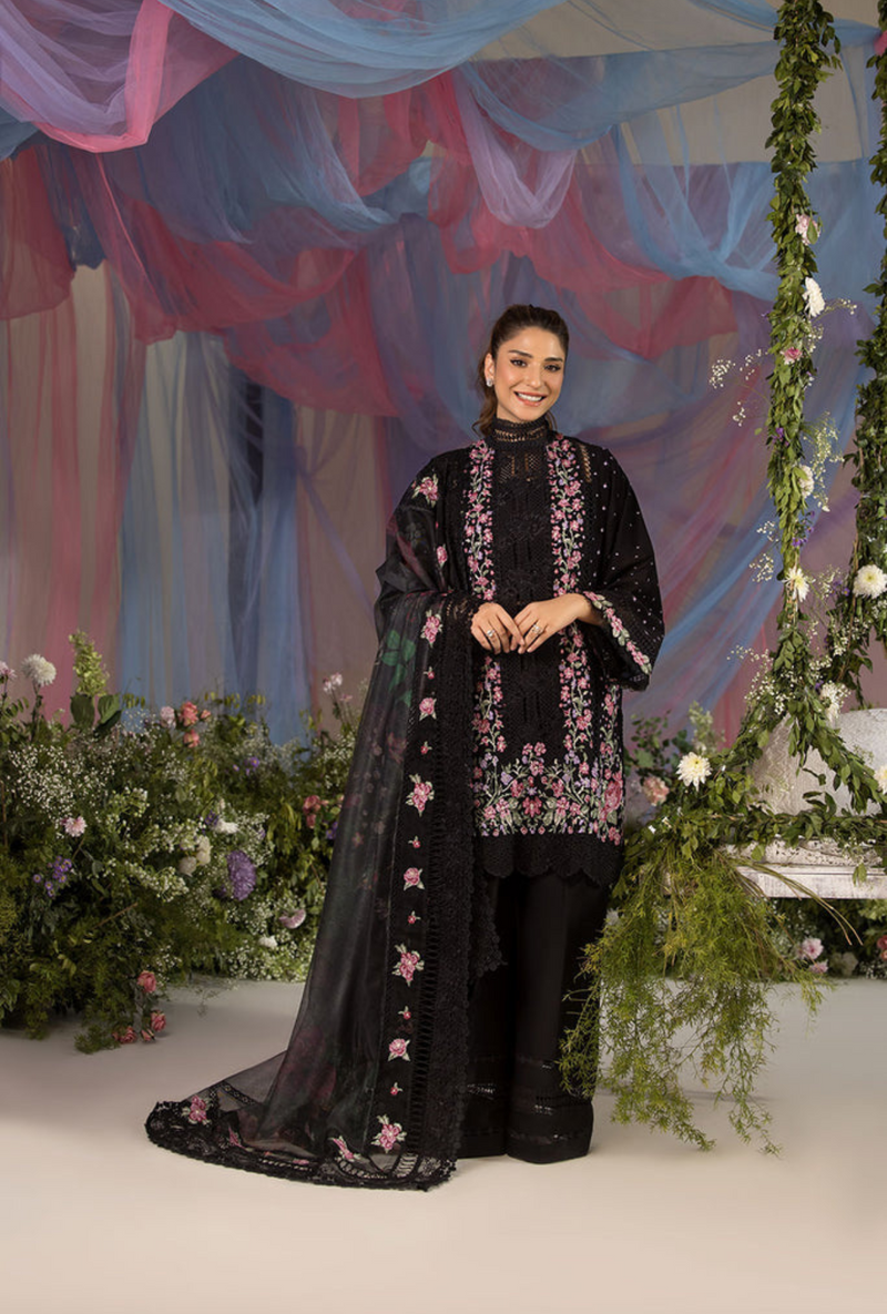 4B - Luxury Lawn Unstitched - Sobia Nazir