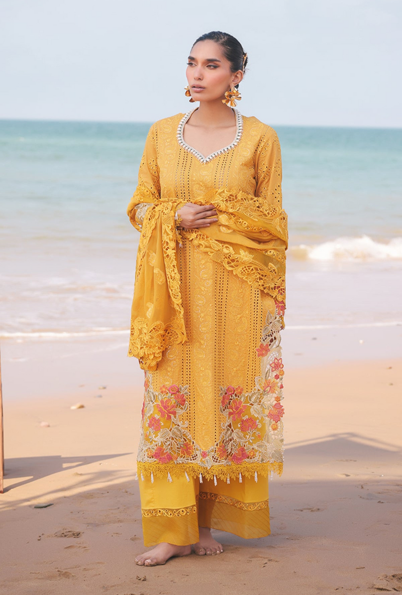 SL-78A Havia - Hania Luxury Lawn `25 - Imrozia