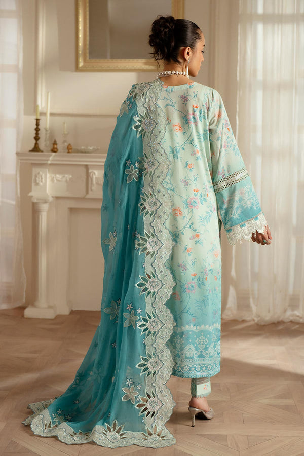 FE06 - Feya Unstitched Lawn `25 - Nureh