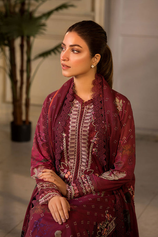 VT25-9A - Vital Unstitched Lawn`25 - Sobia Nazir