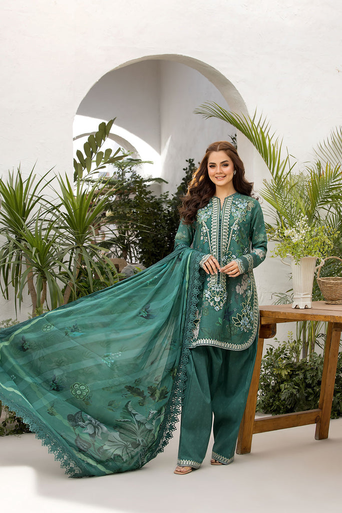 VT25-9B - Vital Unstitched Lawn`25 - Sobia Nazir