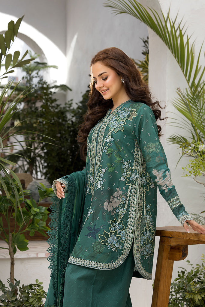 VT25-9B - Vital Unstitched Lawn`25 - Sobia Nazir