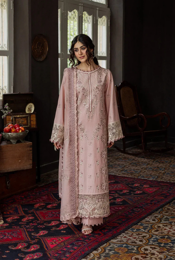 08 - Rosabelle - Karandi With Embroidered Chiffon - Kahf