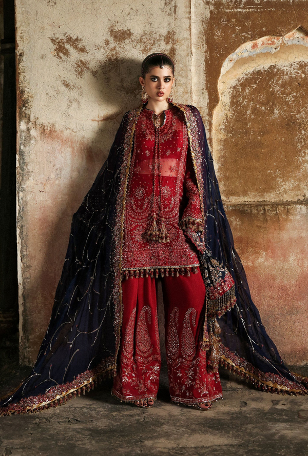 Shahrbano - Massarat Festive Unstitched - Hussain Rehar