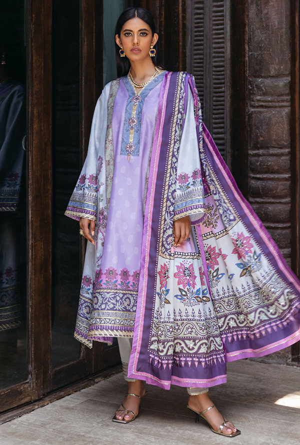 Viola - Nirvana Unstitched Silk - Mushq