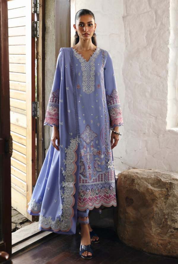 Qalamkar - Qlinekari Linen - LM-09 LORNA