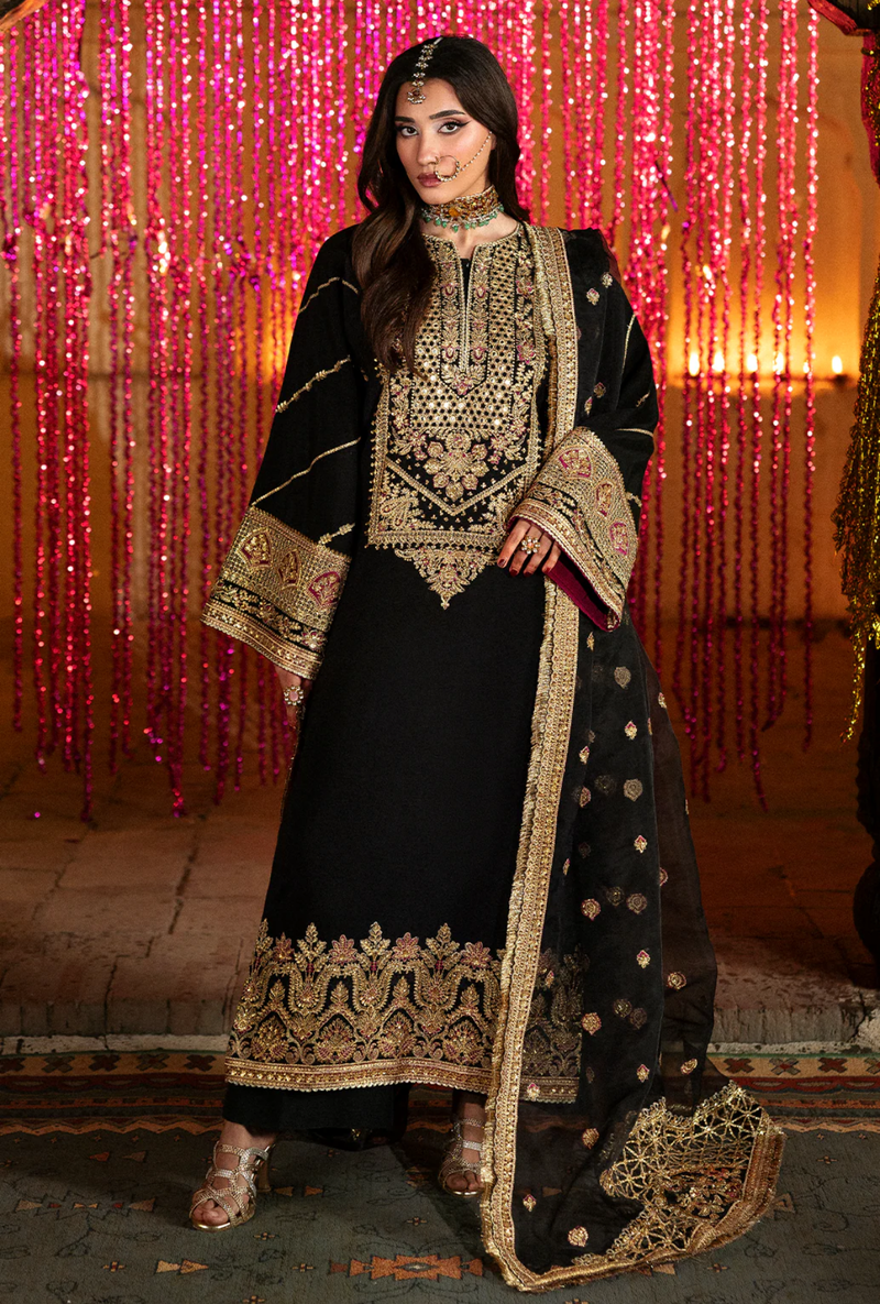 Yasmin - Singhar Premium Silk Unstitched - Saad Shaikh