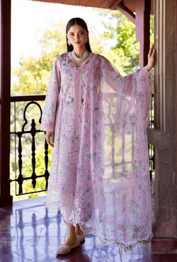 CELESTIAL BREEZE 5-A - Bloom Unstitched Lawn - Saira Shakira
