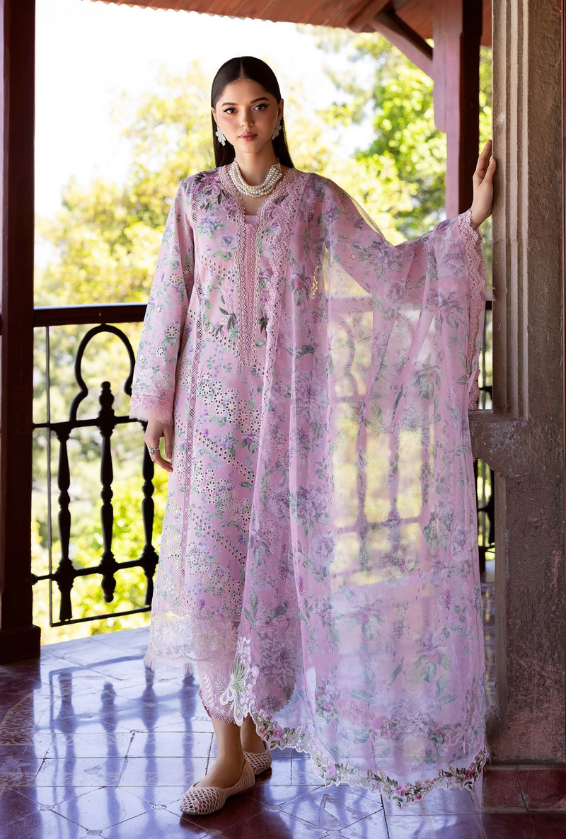 CELESTIAL BREEZE 5-A - Bloom Unstitched Lawn - Saira Shakira