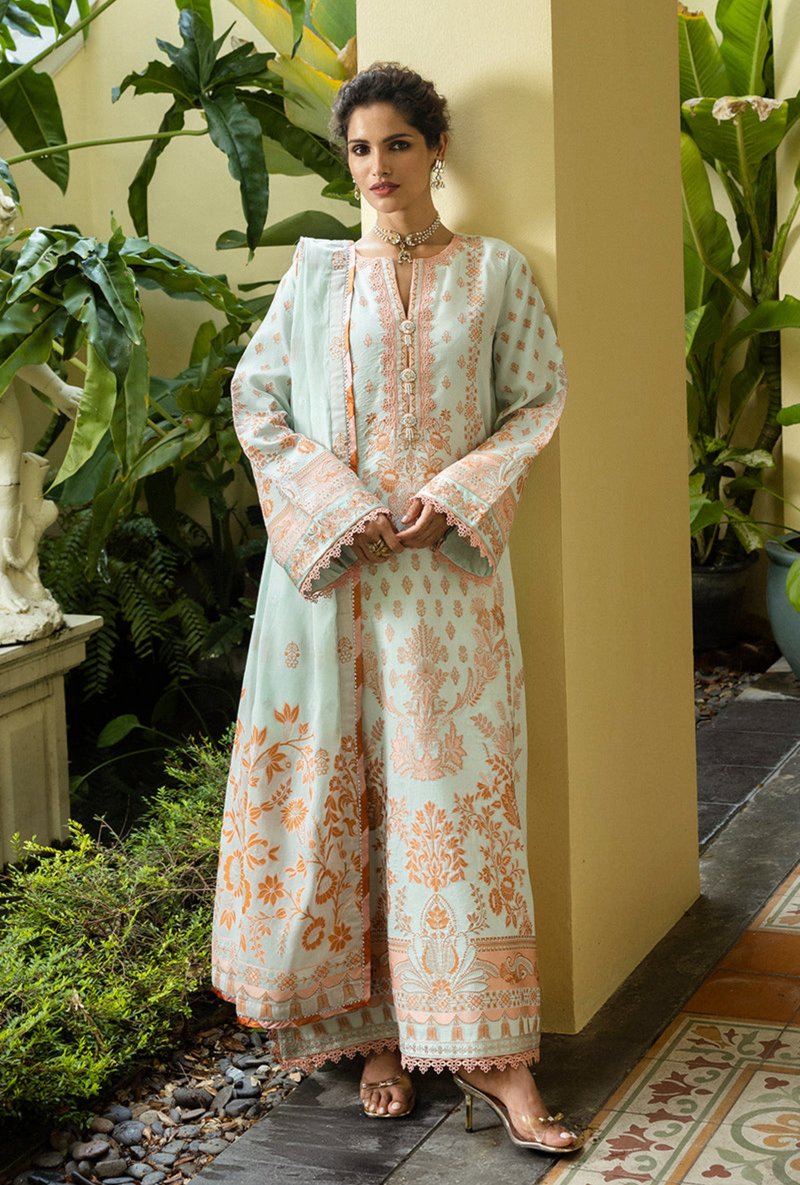 Amalthea -Seraph Jacquard Lawn `25 - Mushq