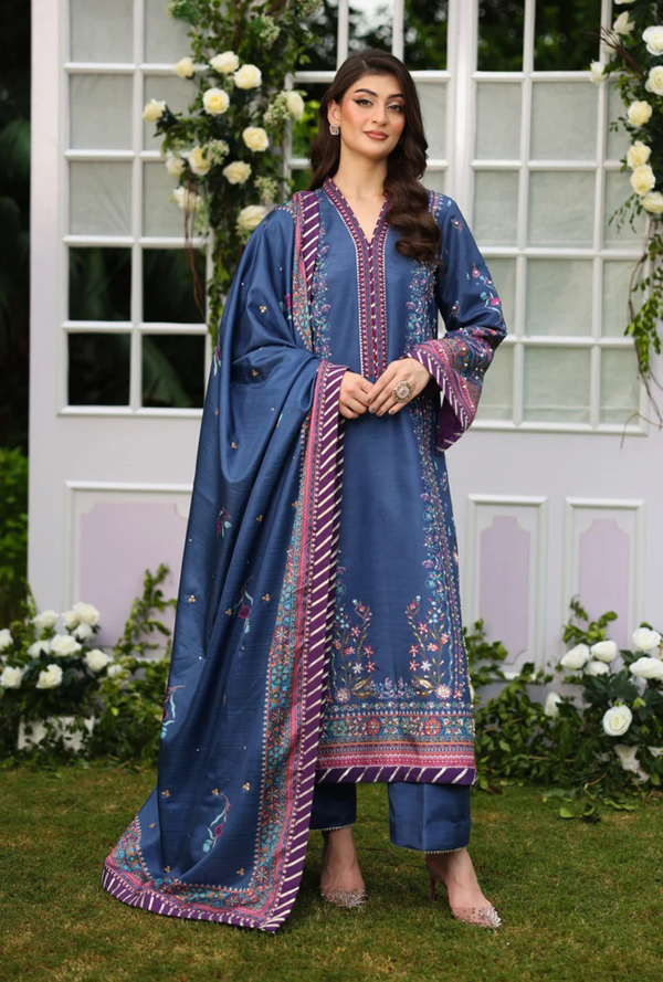 Sharmeen - Luxury Silk Printed - Rang Rasiya
