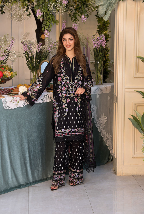 VT25-5A - Vital Unstitched Lawn`25 - Sobia Nazir