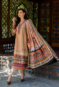 Solara Crest - Nirvana Printed Silk - Mushq Mushq
