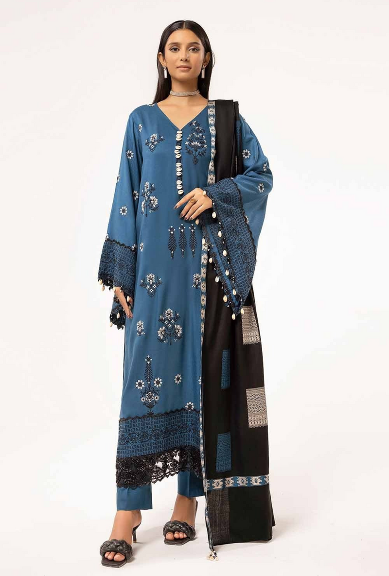 AP-42033 - 3 Pc Unstitched Printed - Gul Ahmed