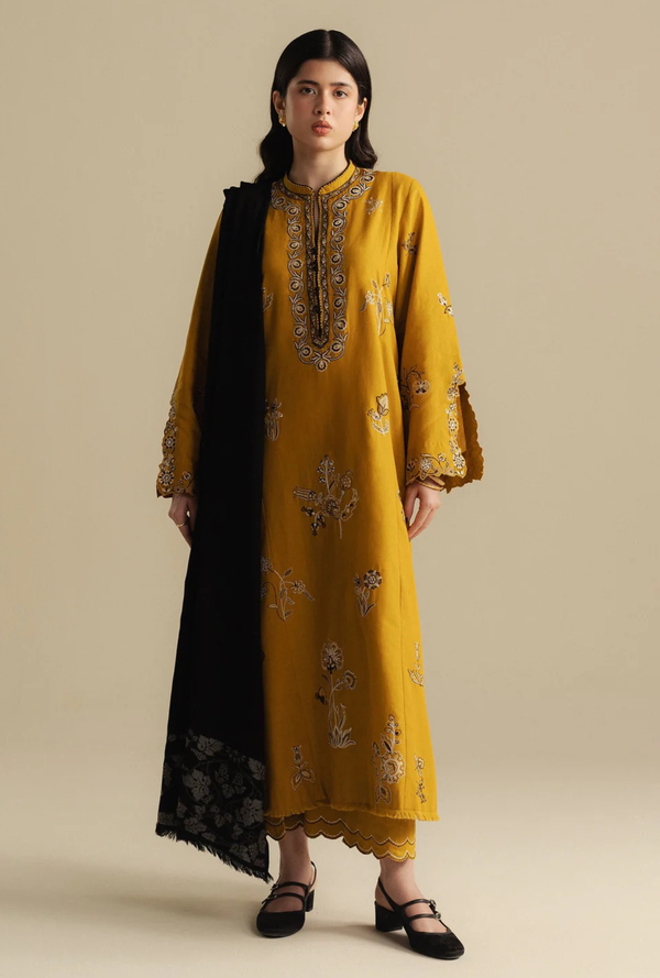 5A-Dawn - Coco Winter Unstitched - Zara Shahjahan