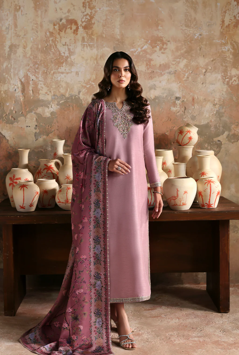 Zareen - Afsana-e-Silk Unstitched - Emaan Adeel