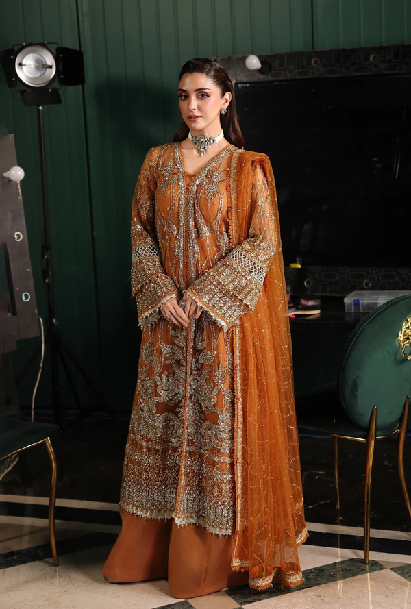 09 Saffron - Stardom Formals Handwork - Elaf Premium
