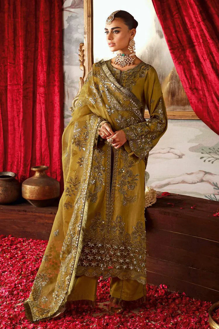 S-07 -Shagna Premium Raw Silk - Ramsha