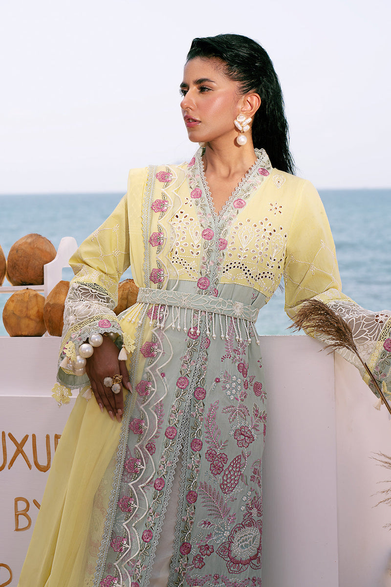 Azure - Dastan Luxury Lawn `25 - AJR