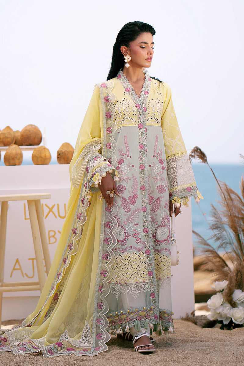 Azure - Dastan Luxury Lawn `25 - AJR