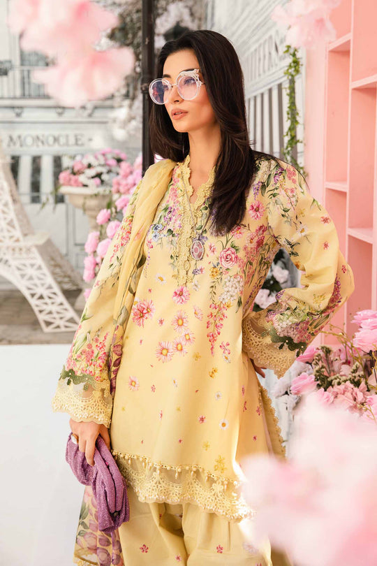 D03-A - M.Prints Unstitched Lawn - Maria .B