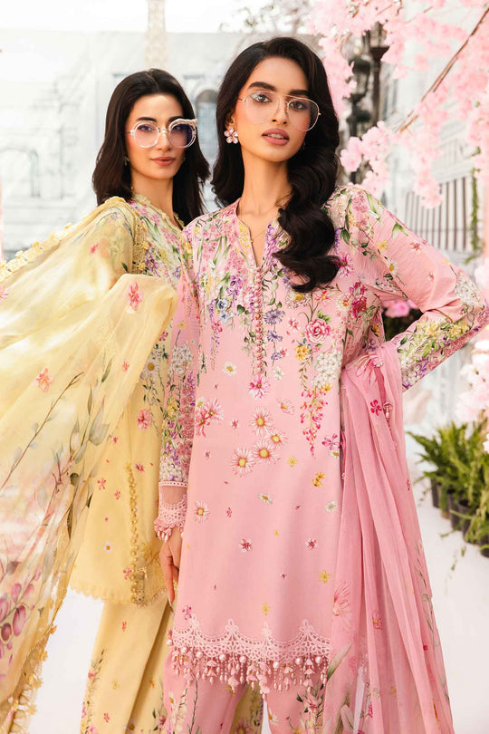 D03-A - M.Prints Unstitched Lawn - Maria .B