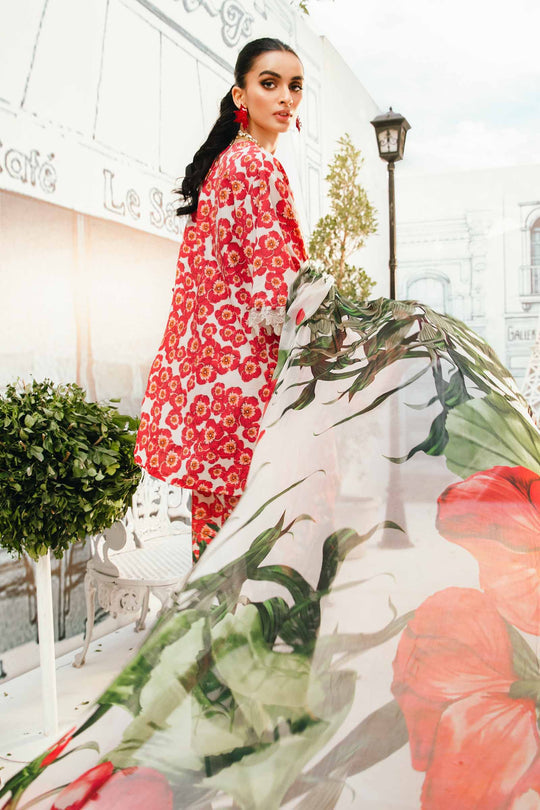 D06-B - M.Prints Unstitched Lawn - Maria .B