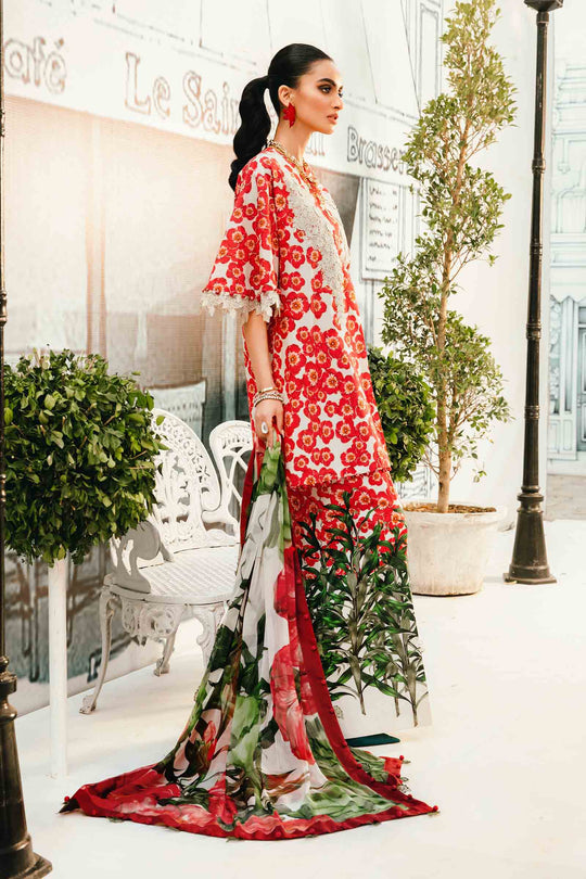 D06-B - M.Prints Unstitched Lawn - Maria .B