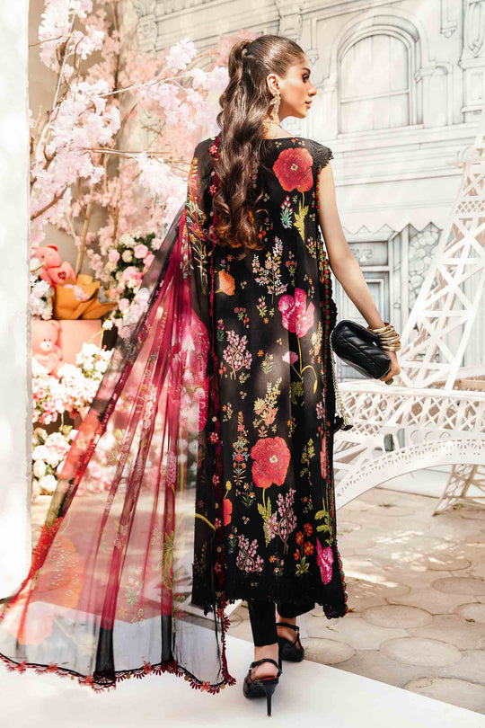 D07-B - M.Prints Unstitched Lawn - Maria .B
