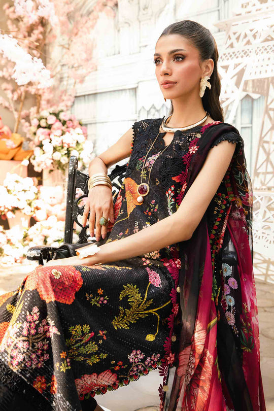 D07-B - M.Prints Unstitched Lawn - Maria .B
