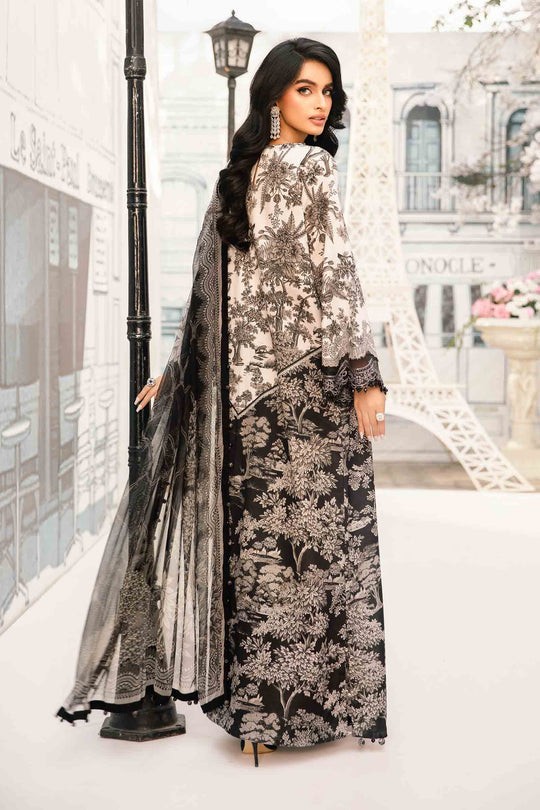 D08-B - M.Prints Unstitched Lawn - Maria .B