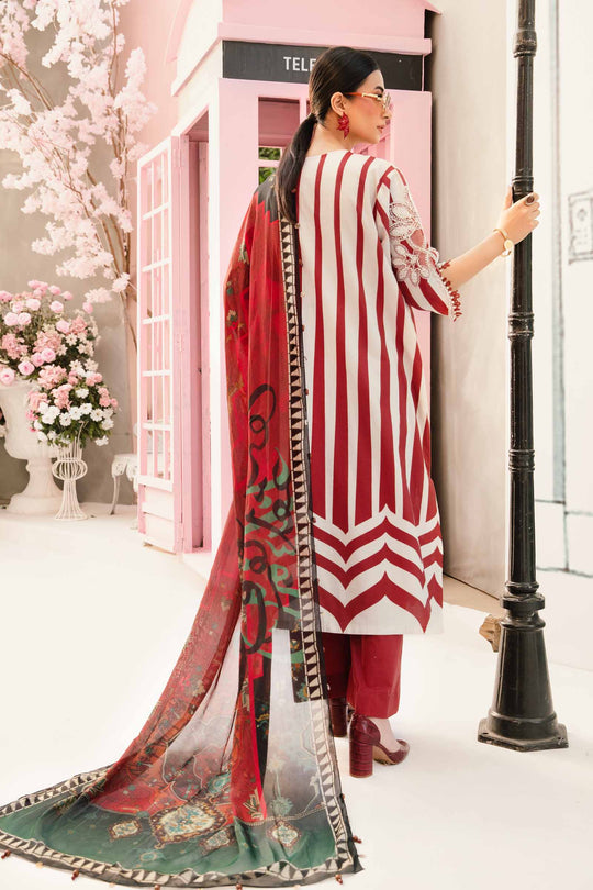 D09-A - M.Prints Unstitched Lawn - Maria .B