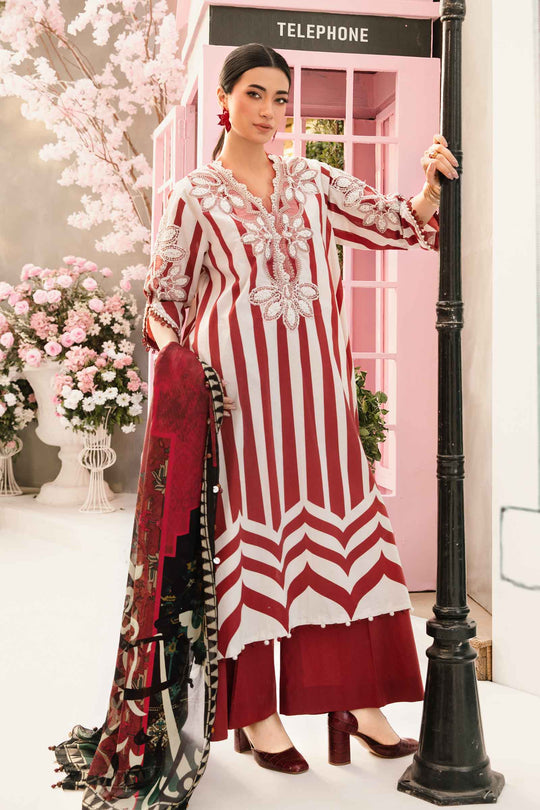 D09-A - M.Prints Unstitched Lawn - Maria .B