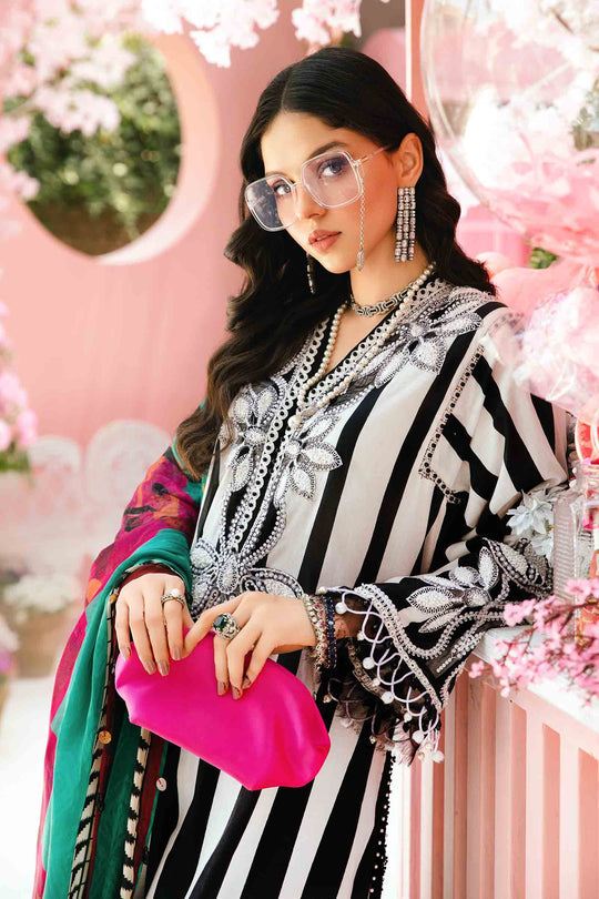 D09-B - M.Prints Unstitched Lawn - Maria .B