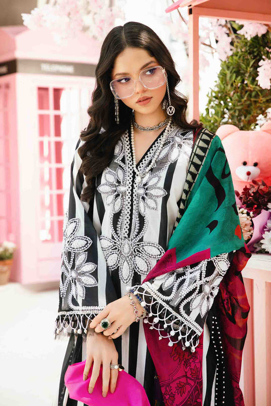 D09-B - M.Prints Unstitched Lawn - Maria .B