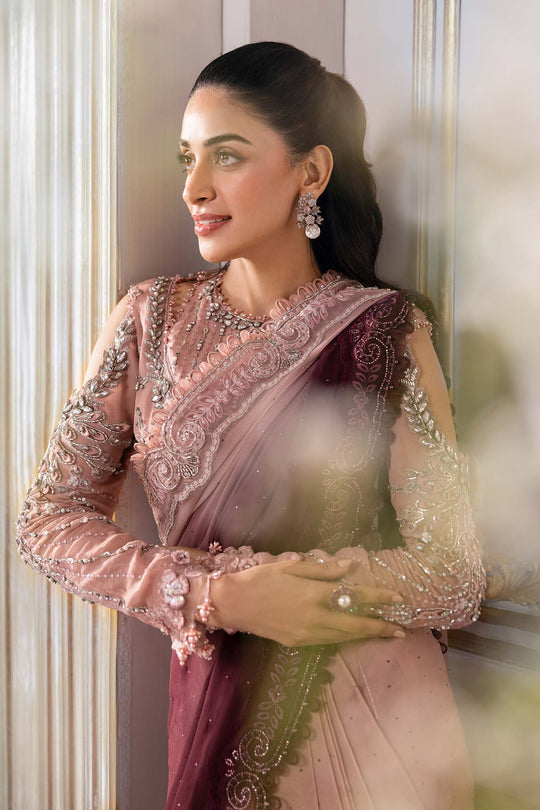 BD-3001 - Mbrodidered Unstitched Collection - Maria B