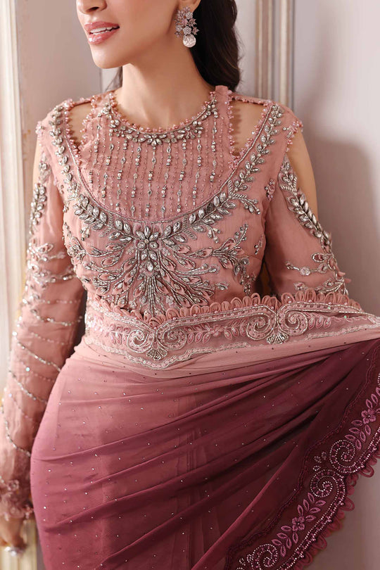 BD-3001 - Mbrodidered Unstitched Collection - Maria B