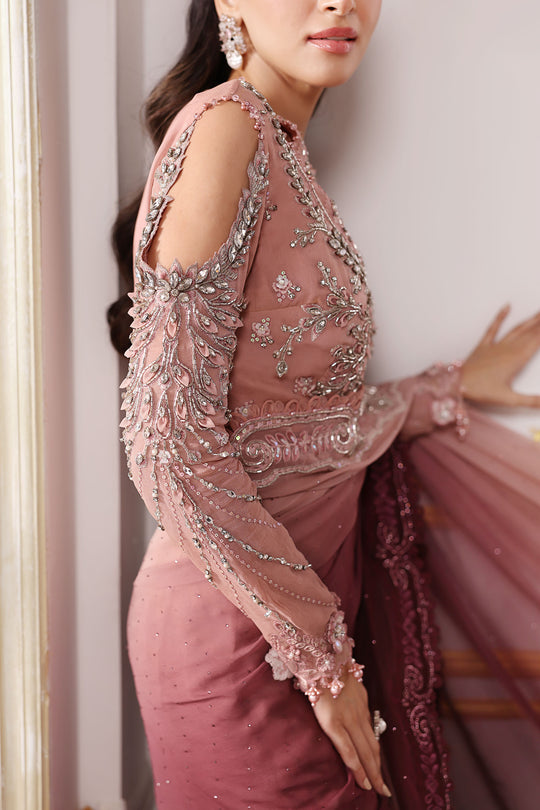 BD-3001 - Mbrodidered Unstitched Collection - Maria B