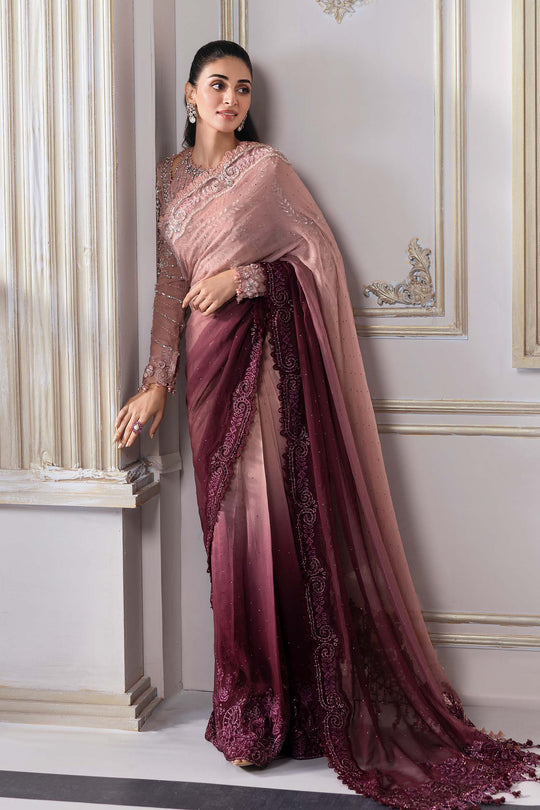 BD-3001 - Mbrodidered Unstitched Collection - Maria B