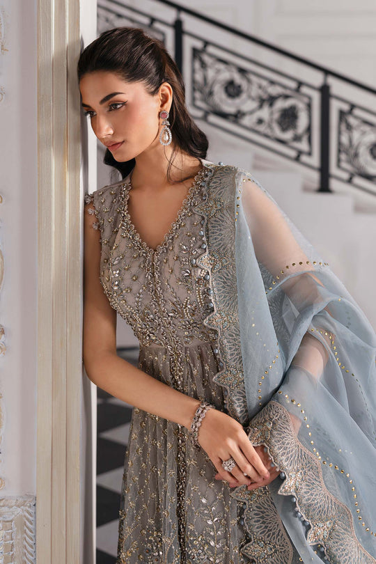 BD-3002 - Mbrodidered Unstitched Collection - Maria B