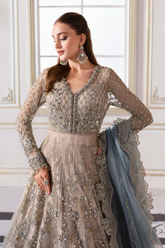 BD-3002 - Mbrodidered Unstitched Collection - Maria B