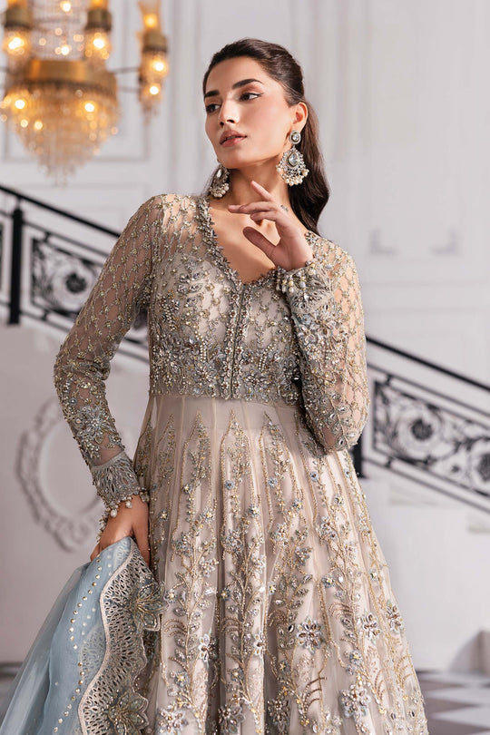 BD-3002 - Mbrodidered Unstitched Collection - Maria B