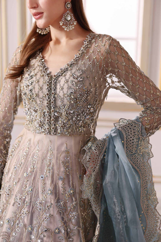 BD-3002 - Mbrodidered Unstitched Collection - Maria B