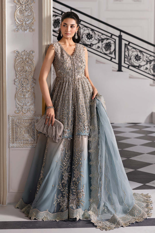 BD-3002 - Mbrodidered Unstitched Collection - Maria B